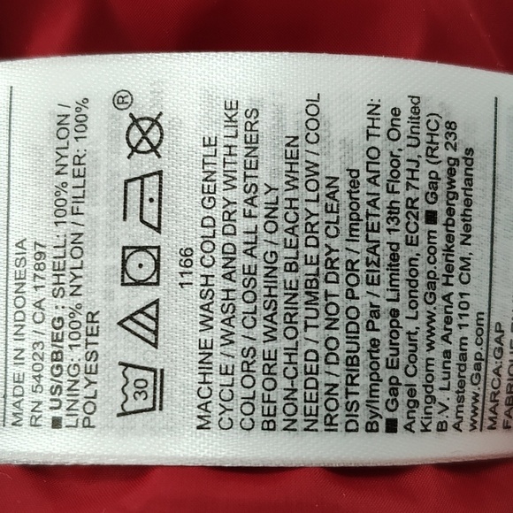 New GAP Duvet Wrap Puffer Jacket - Picture 11 of 15